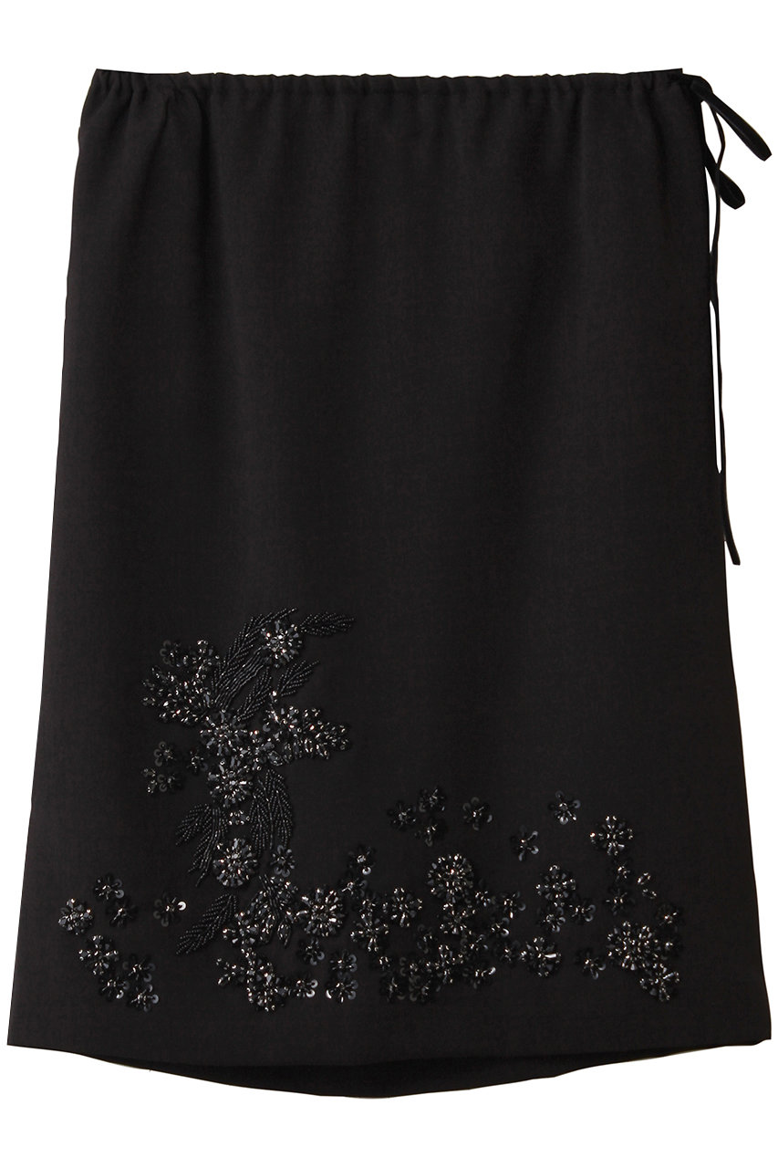 Lou　新品　Venica　Bijou embroidery skirt Venica(ヴェニカ)｜Bijou embroidery skirt/black の通販｜ELLESHOP