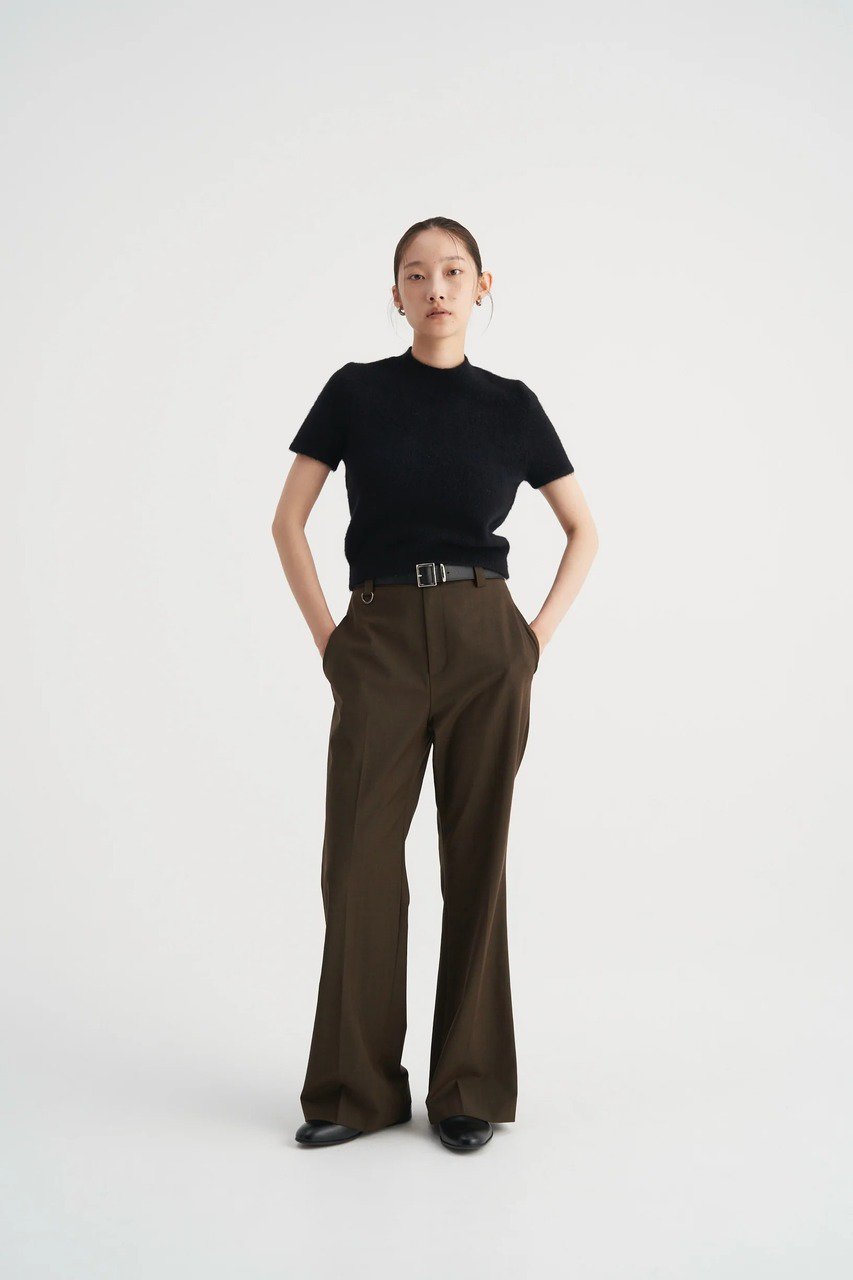 トップス Venica Compact fox knit Venica(ヴェニカ)｜Compact fox knit/black の通販｜ELLESHOP