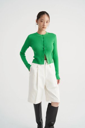 ヴェニカ/VenicaのCotton silk knit cardigan(110300/110303)
