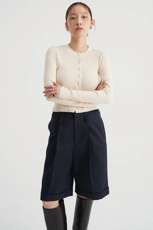 ヴェニカ/VenicaのCotton silk knit cardigan(110300/110303)