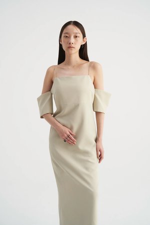 ヴェニカ/VenicaのSquare cuff camisole dress(110500/110503)