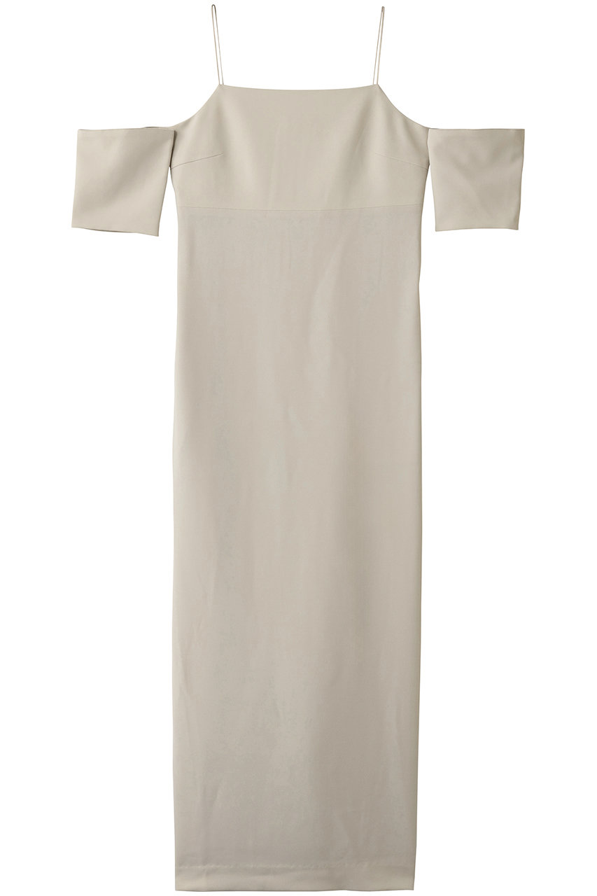 Venica Square cuff camisole dress (beige, 1) ヴェニカ ELLE SHOP