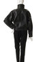 Stand collar leather blouson ヴェニカ/Venica