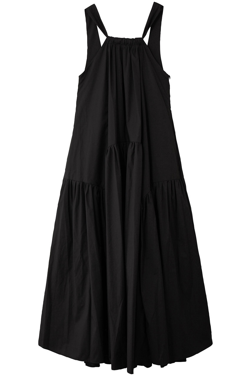 Venica Volume tiered dress (black, F) ヴェニカ ELLE SHOP