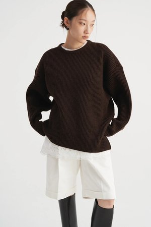 ヴェニカ/VenicaのWool knit pullover(110300/110301)