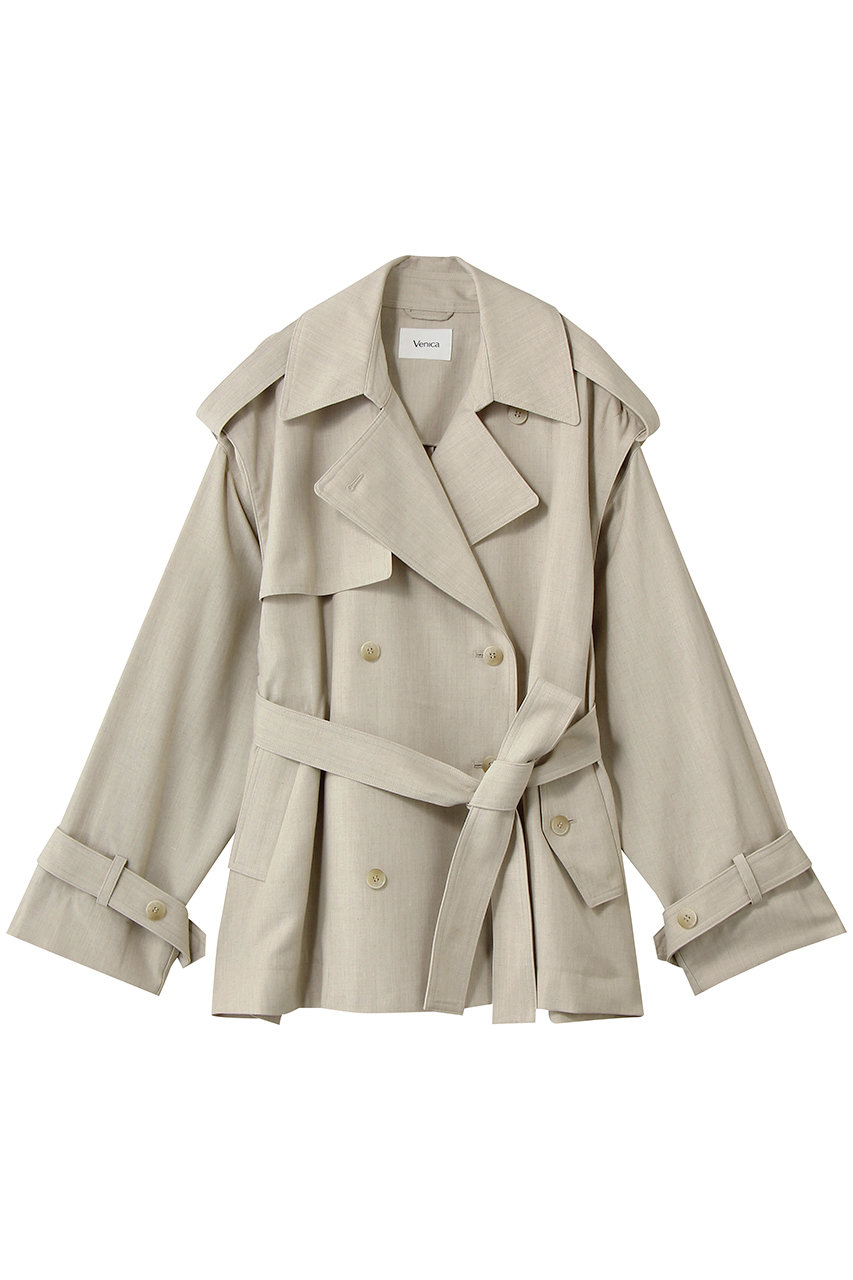 ヴェニカ/VenicaのLouise | 2way over trench coat(LBEG/VE-26S01)