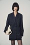 stripe tailored double jacket ヴェニカ/Venica