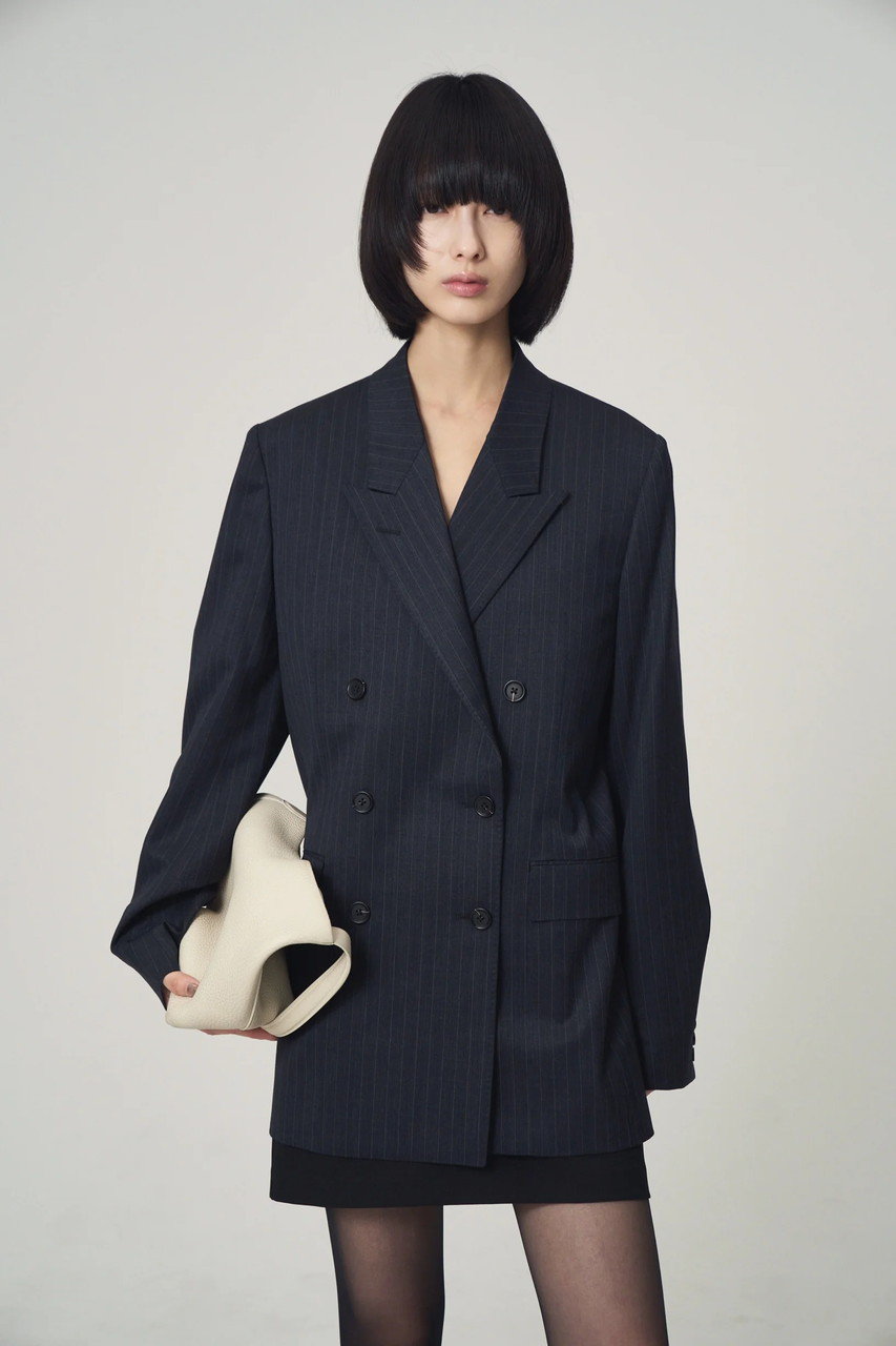 Venica(ヴェニカ)｜stripe tailored double jacket/STRIPE の通販
