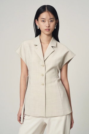 ヴェニカ/VenicaのJeanne | Power sholder shape jacket(110800/110801)