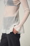 sheer flare pleats knit cardigan ヴェニカ/Venica