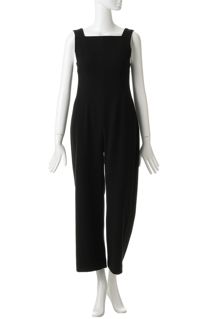 Venica(ヴェニカ)｜georgette coccon jumpsuit/BLK の通販｜ELLESHOP