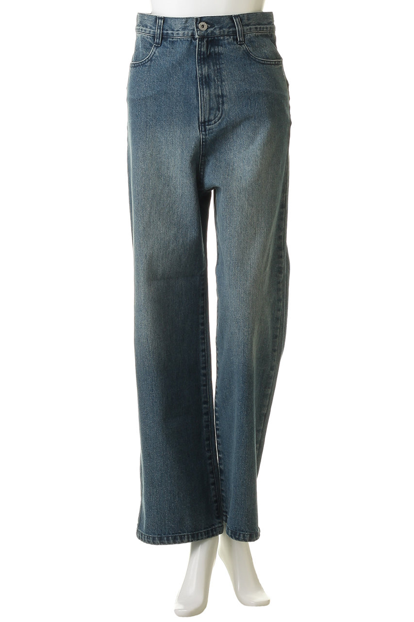 パンツ Venica Super highwaist slit denim 0(34) Venica(ヴェニカ)｜Super highwaist slit denim/BLU の通販｜ELLESHOP