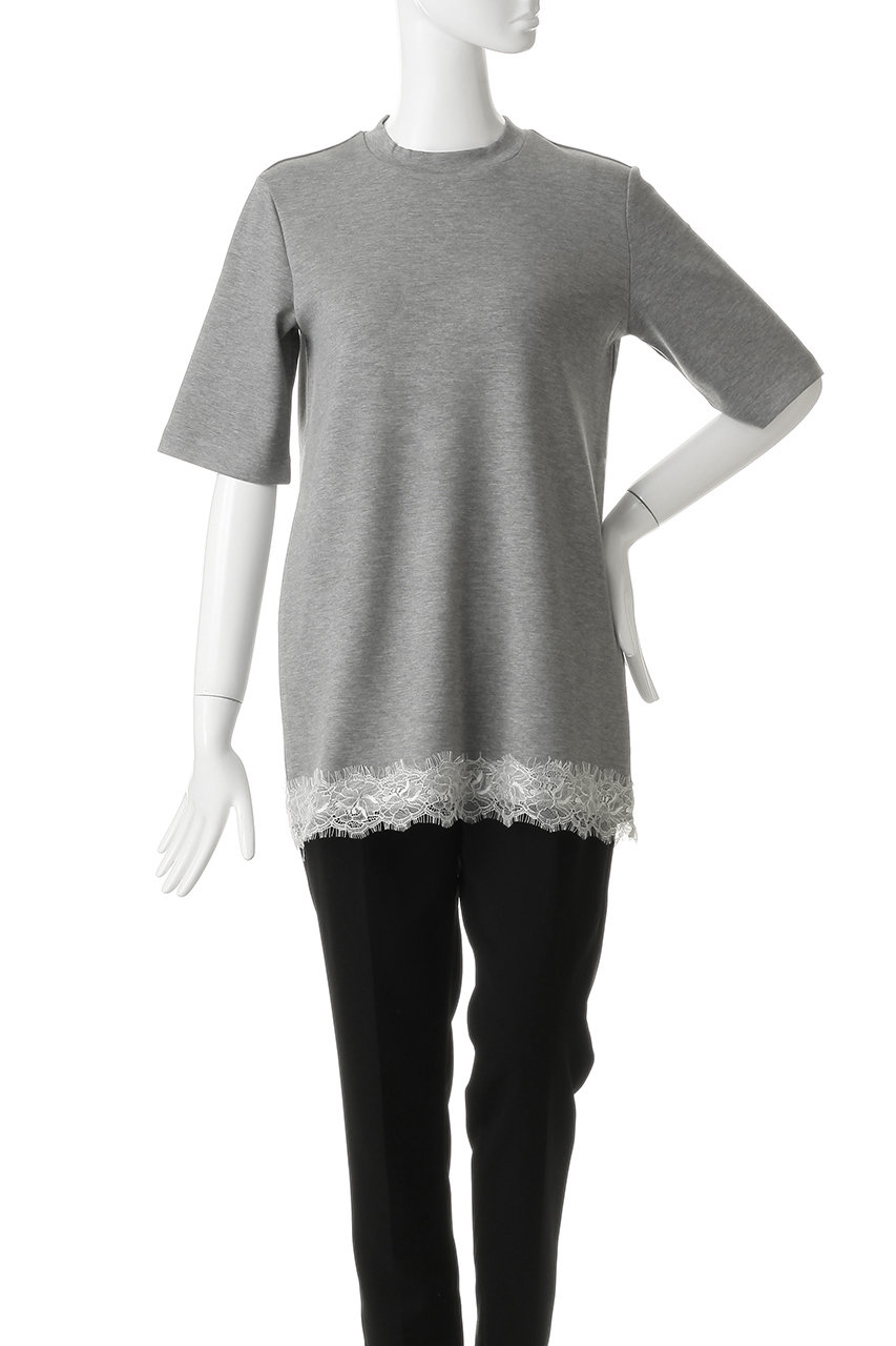 Venica(ヴェニカ)｜reverlace smooth Tshirt/WHT の通販｜ELLESHOP