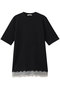 reverlace smooth Tshirt ヴェニカ/Venica BLK
