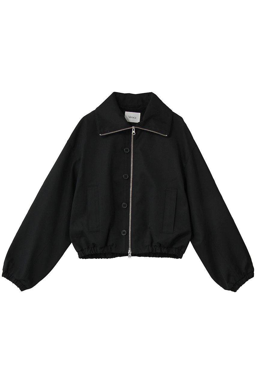 ヴェニカ/VenicaのLeon | Croped work blouson(BLK/VE-26S25)