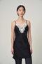 embroidery lace satin camisole ヴェニカ/Venica
