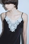 embroidery lace satin camisole ヴェニカ/Venica