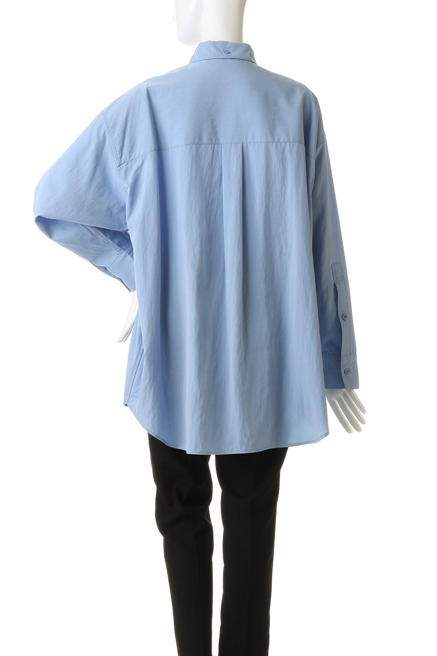 Venica(ヴェニカ)｜stripe big silhouette shirt/WHT の通販｜ELLESHOP