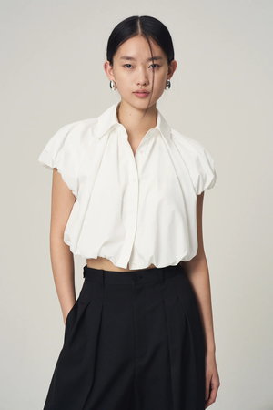 ヴェニカ/Venicaのpuff sleeve gather blouse(110400/110402)