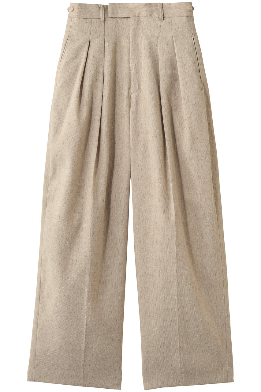 ヴェニカ/Venicaのdouble tuck cocoon pants(TBEG/VE-26S38)