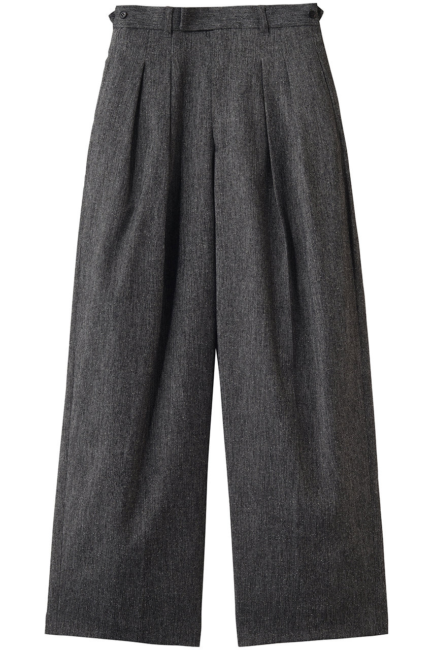 ヴェニカ/Venicaのdouble tuck cocoon pants(TBLK/VE-26S38)