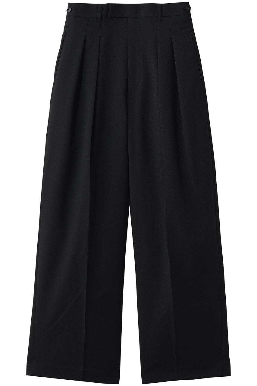 ヴェニカ/Venicaのdouble tuck cocoon pants(BLK/VE-26S38)