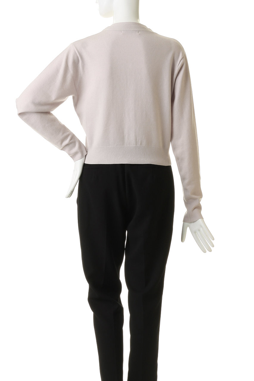 Venica(ヴェニカ)｜Double collar knit cardigan/GRY の通販｜ELLESHOP