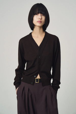 ヴェニカ/VenicaのDouble collar knit cardigan(110300/110303)