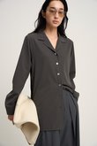 Stripe cross shirt