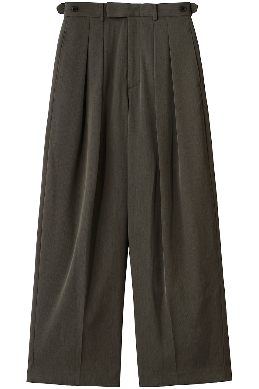Venica Double tuck coccon pants (brown, 2) ヴェニカ ELLE SHOP