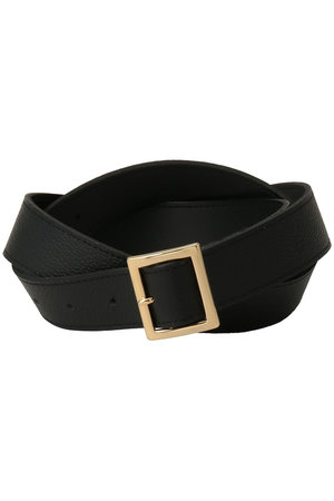 ヴェニカ/VenicaのSquare gold leather belt(140500/140501)