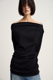 Smooth drape pullover