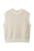 mesh knit vest ベスト