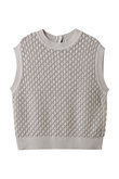 mesh knit vest ベスト