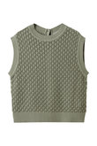 mesh knit vest ベスト