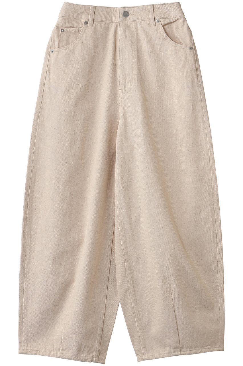 ミディウミ/MidiUmiのhigh waist curved denim デニム(kinari/1-76945051)