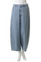 high waist curved denim デニム ミディウミ/MidiUmi
