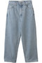high waist wide straight denim デニム ミディウミ/MidiUmi l.blue