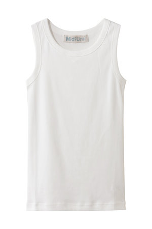 ミディウミ/MidiUmiのbasic tank top トップ(110100/110101)