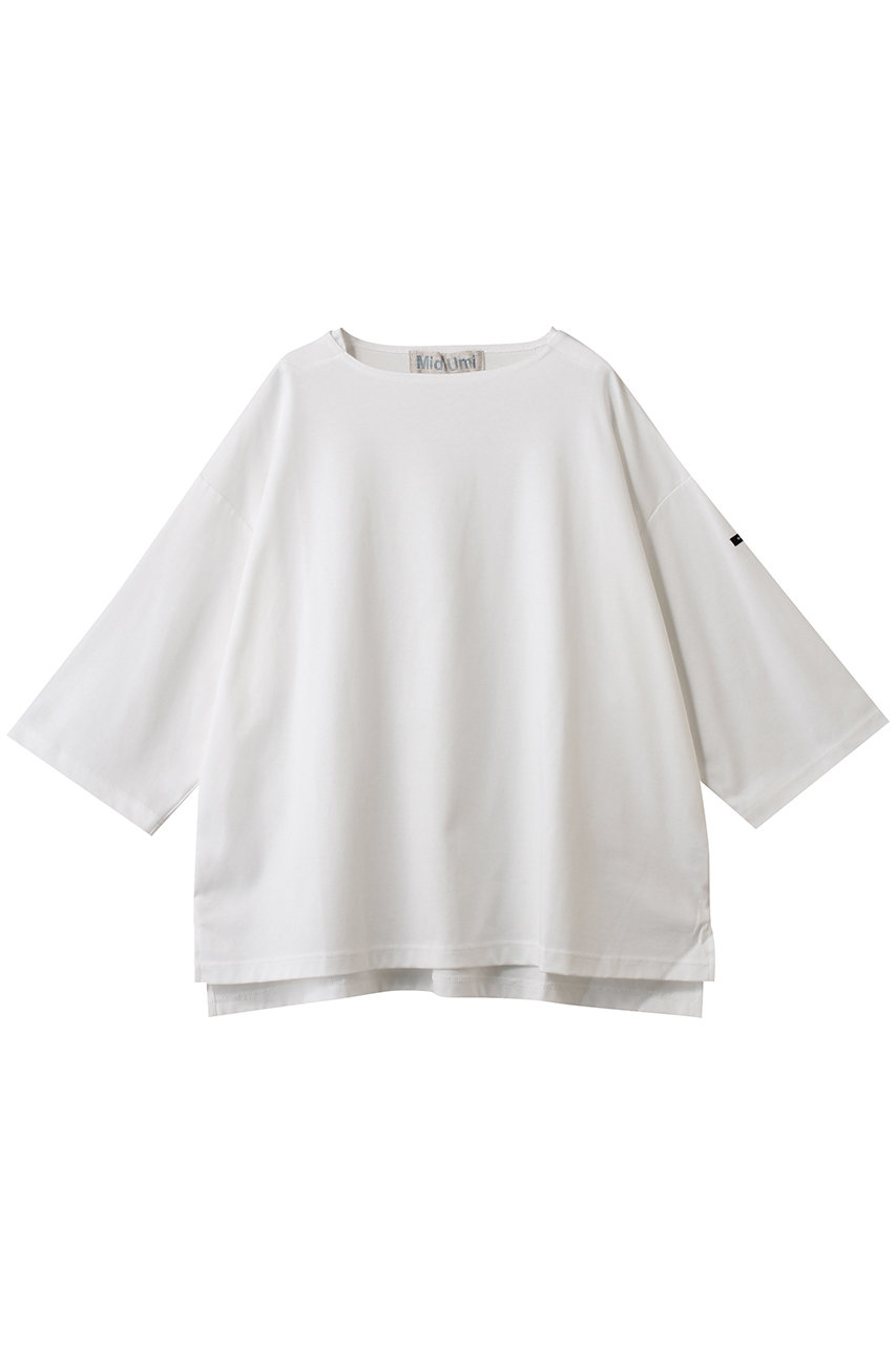 MidiUmi wide PO 7/S プルオーバー (off white, F) ミディウミ ELLE SHOP MidiUmi wide PO 7/S プルオーバー (off white, F) ミディウミ ELLE SHOP