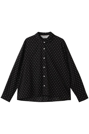 ミディウミ/MidiUmiのdots dutch collar shirt シャツ(110400/110403)