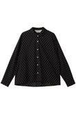 dots dutch collar shirt シャツ