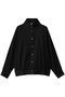 sheer swing top shirt シャツ ミディウミ/MidiUmi black