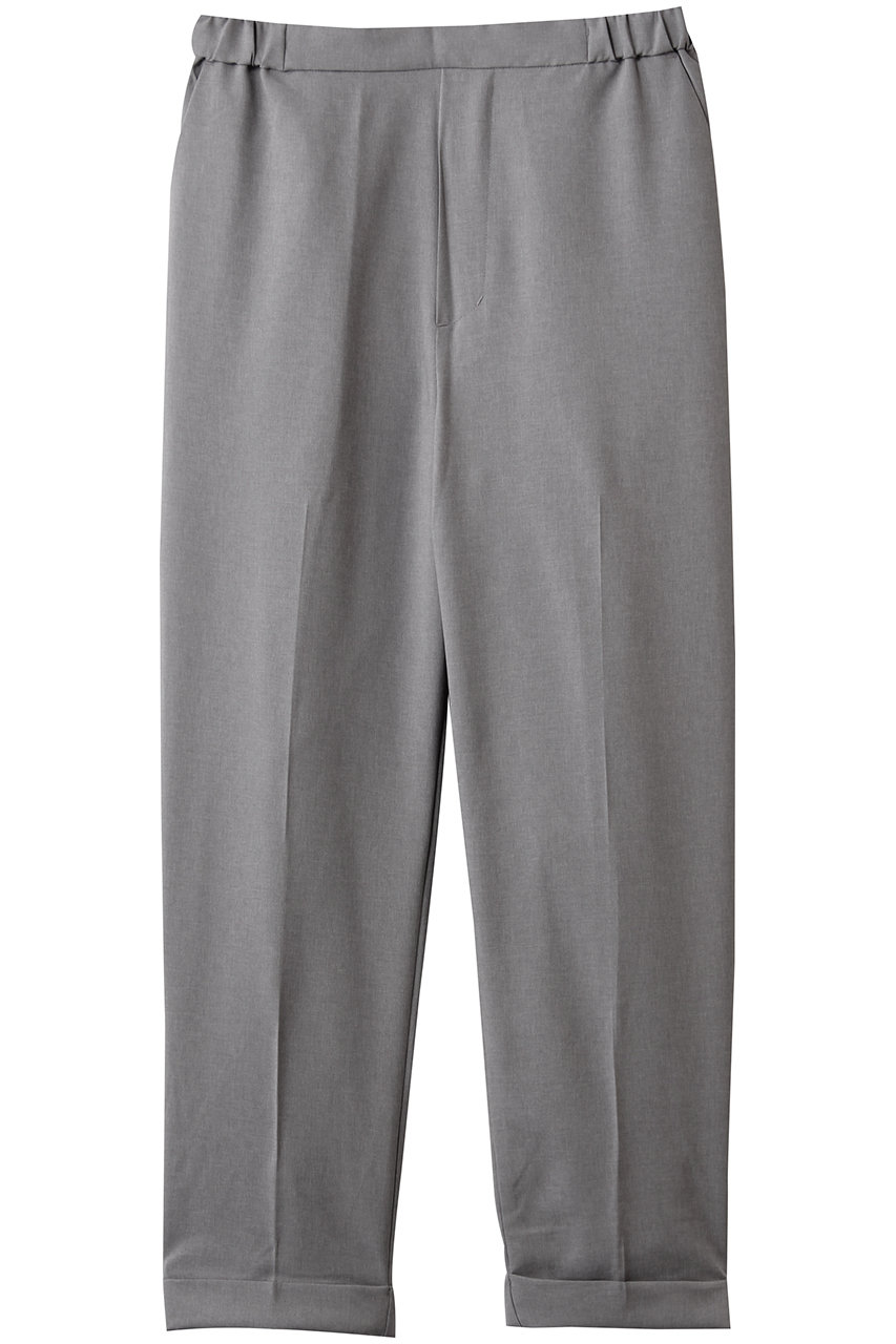 MidiUmi center press straight PT パンツ (gray, F) ミディウミ ELLE SHOP MidiUmi center press straight PT パンツ (gray, F) ミディウミ ELLE SHOP