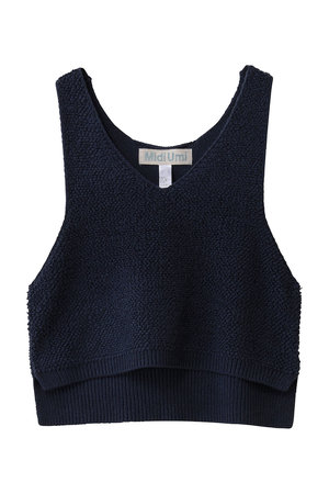 ミディウミ/MidiUmiのpile boa knit vest ベスト(110300/110301)
