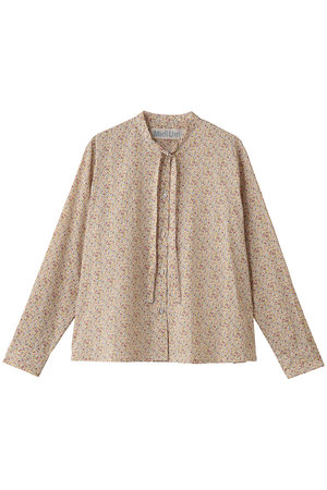 ミディウミ/MidiUmiのLIBERTY bow-tie shirt シャツ(110400/110403)