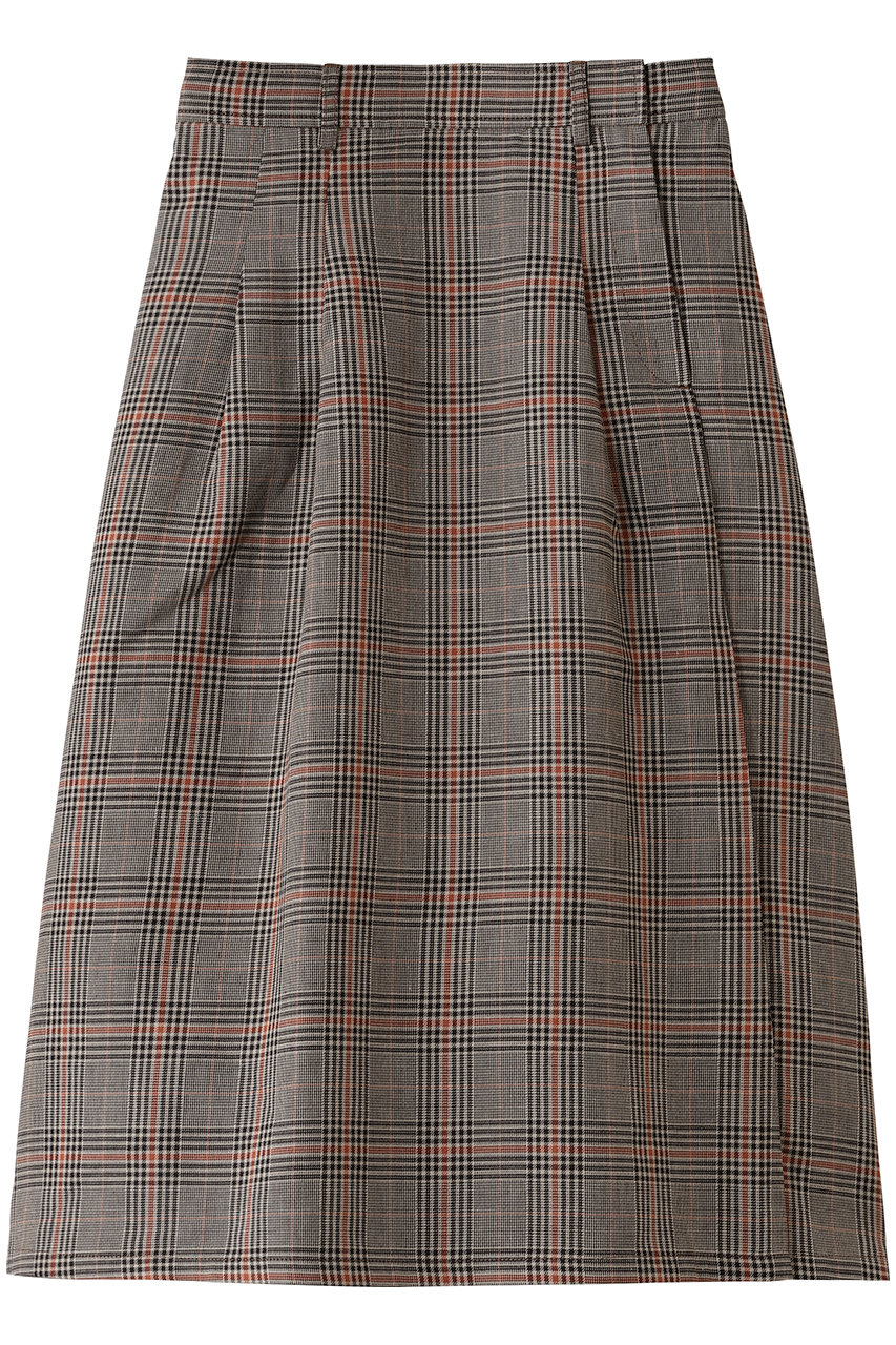 ミディウミ/MidiUmiのcheck tuck SK スカート(beige/3-769974)