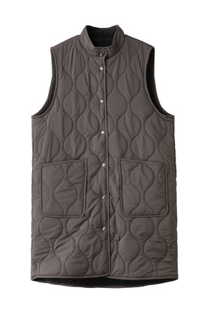 ミディウミ/MidiUmiのquilting reversible vest ベスト(110800/110806)