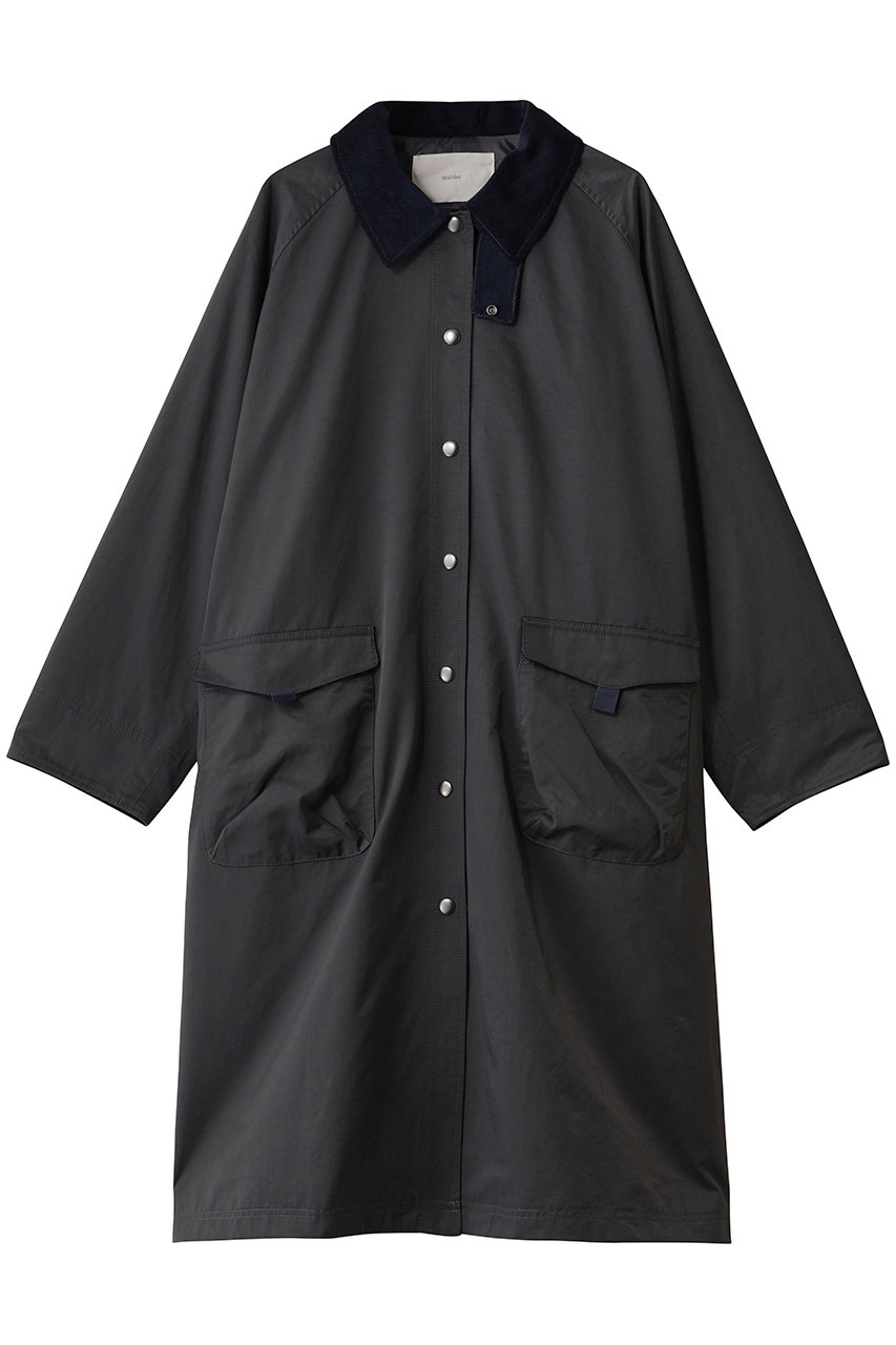 MidiUmi hunting long coat コート (c.gray, F) ミディウミ ELLE SHOP