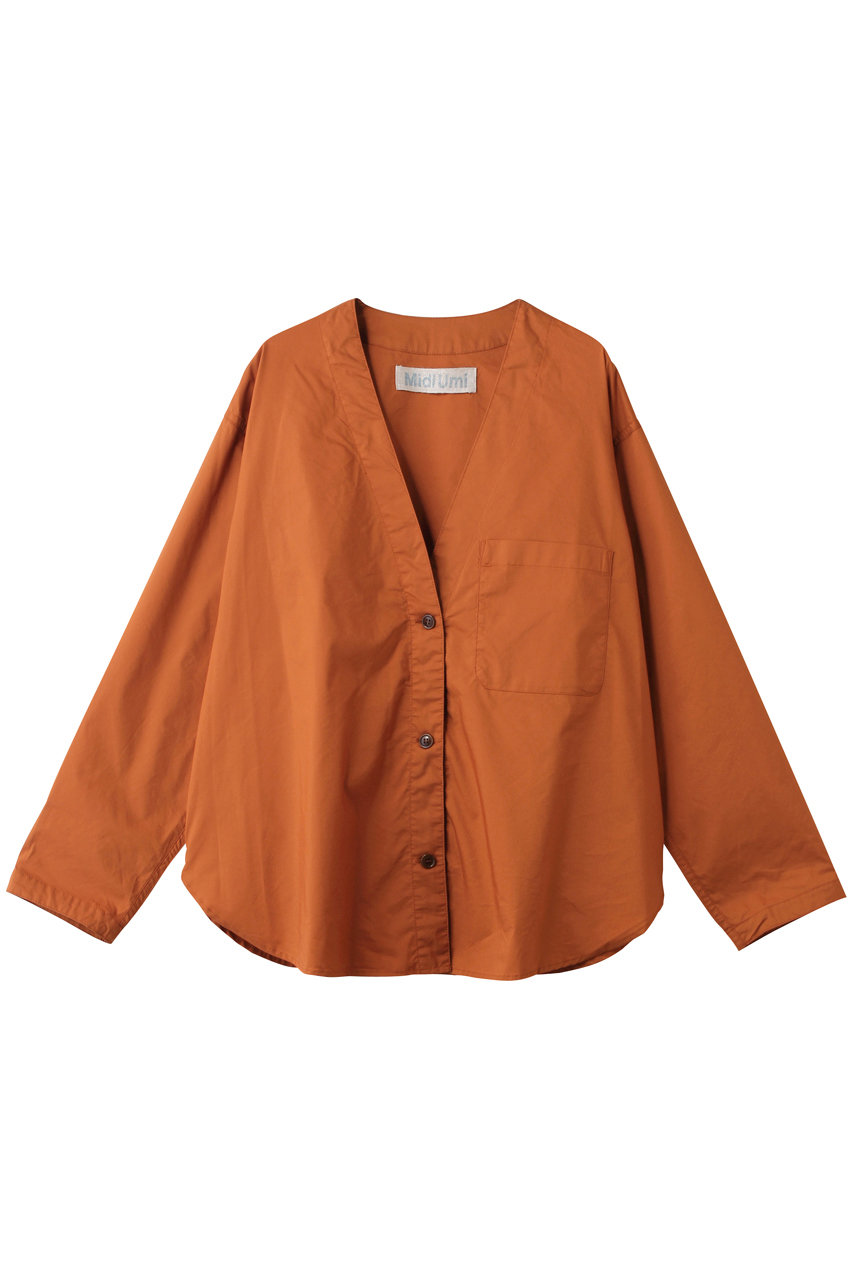 ミディウミ/MidiUmiのTWO&MORE cardigan JK ジャケット(orange/3-779963)